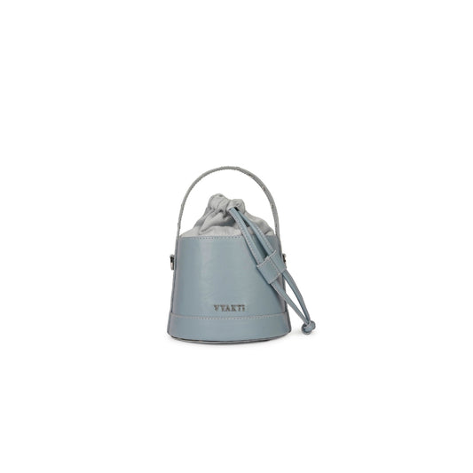 Veganluxe Lifestyle Private Limited Tana Bana crossbody bag in natural leather with adjustable strap and minimalist design.