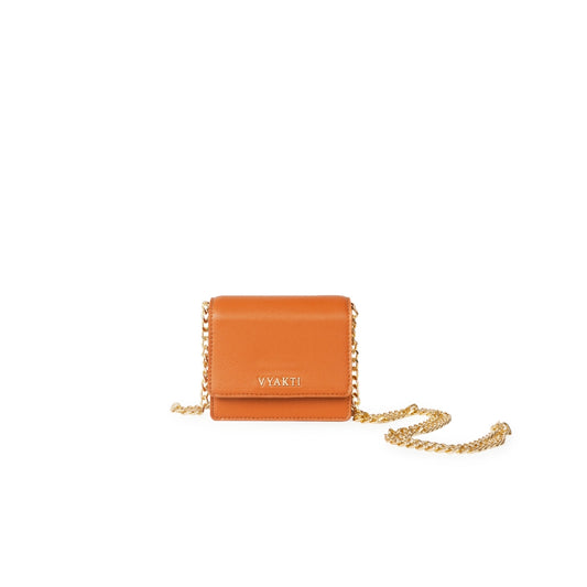 Veganluxe Lifestyle Private Limited Trundl crossbody bag in sleek black with adjustable strap and minimalist design.