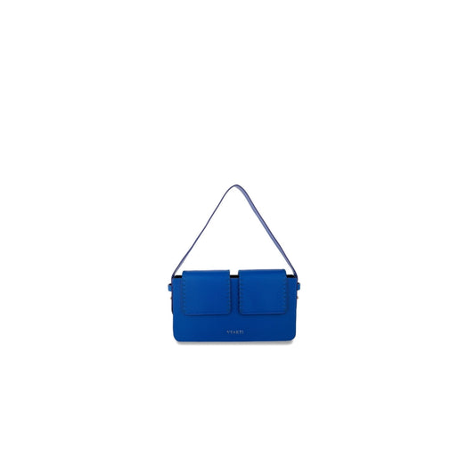 Veganluxe Lifestyle vegan shoulder bag with sleek design, adjustable strap, and spacious interior, displayed on a neutral background.