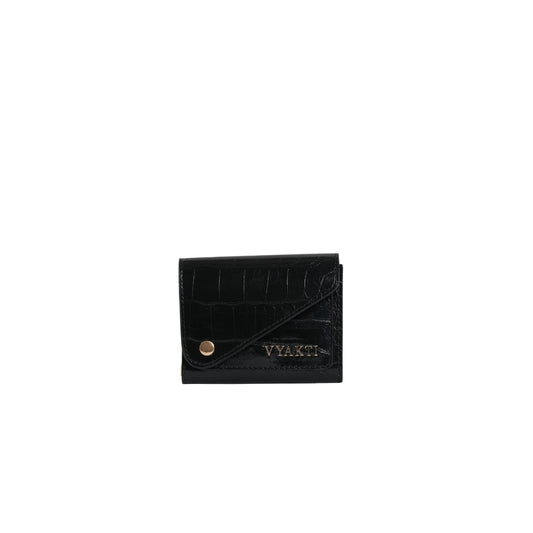 Men's vegan leather wallet from Veganluxe Lifestyle Private Limited, featuring multiple card slots and a sleek design.
