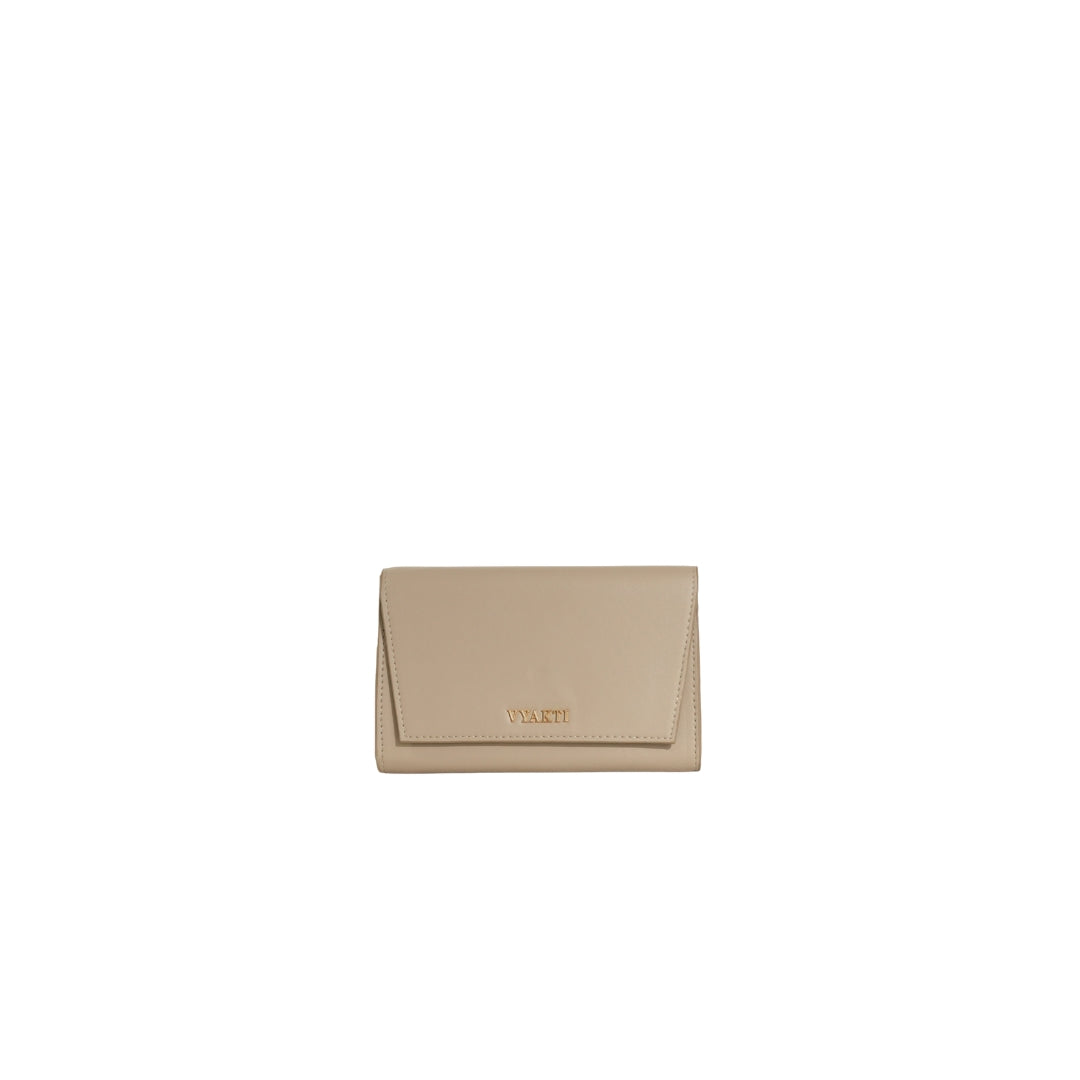 Veganluxe Lifestyle Private Limited women's vegan leather wallet with multiple card slots and a sleek design.