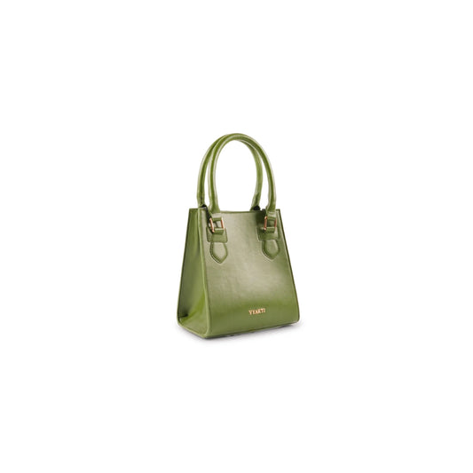 Veganluxe Lifestyle Private Limited handbag purse with sleek design and adjustable strap, featuring a textured black leather finish.