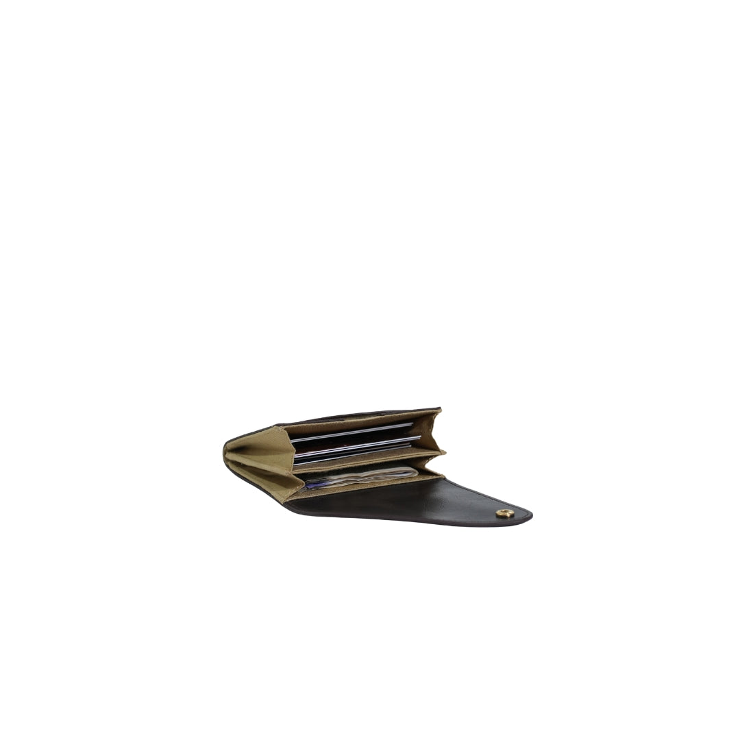 Men's vegan leather wallet by Veganluxe Lifestyle Private Limited, featuring multiple card slots and a sleek design.