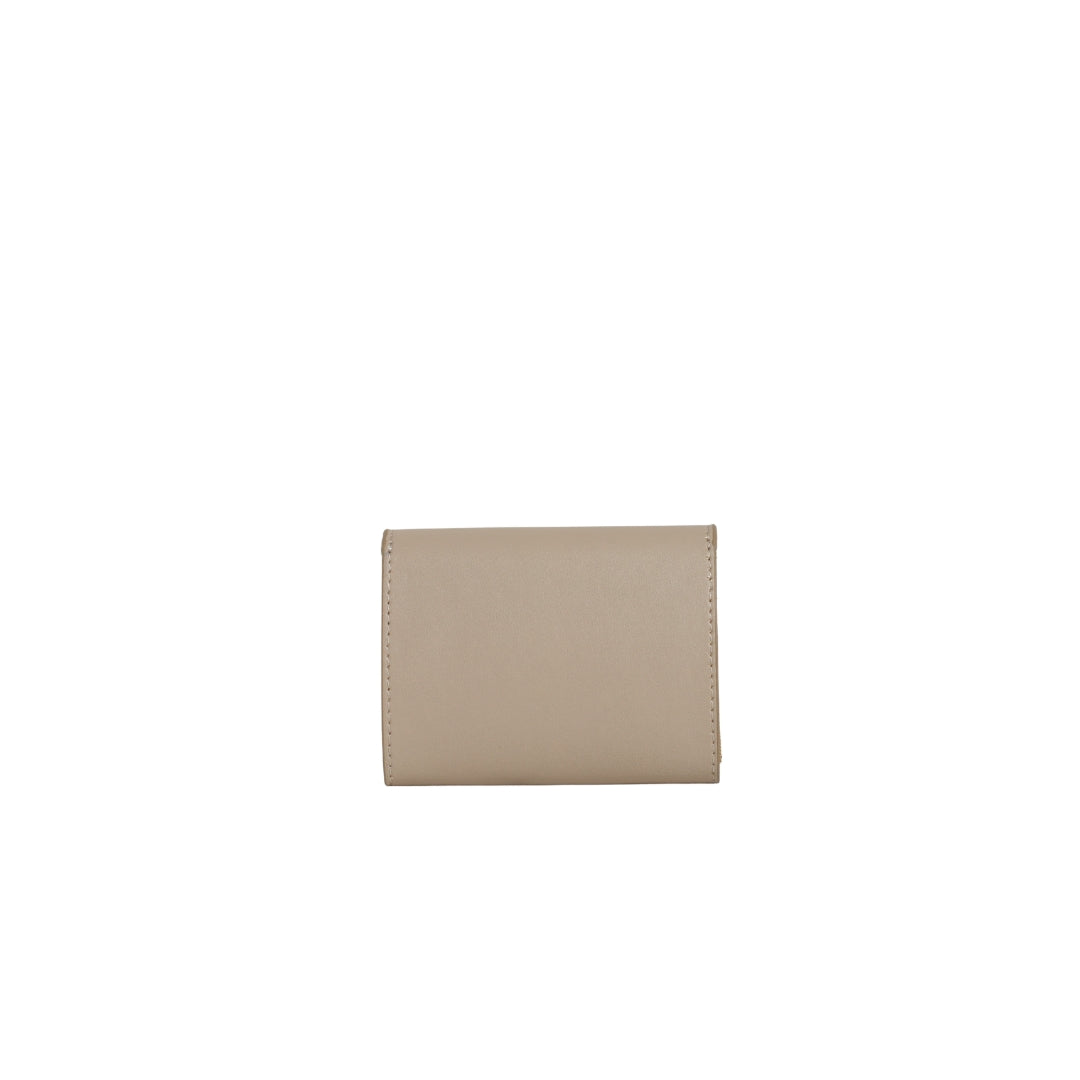 Veganluxe Lifestyle Private Limited men's Batua wallet in brown leather with multiple card slots and a sleek design.