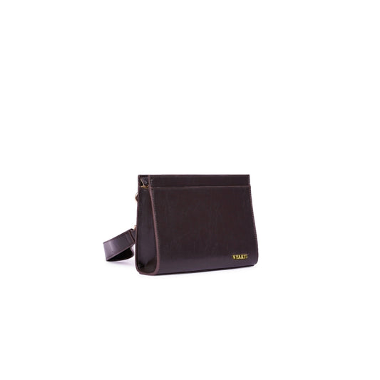 Veganluxe Lifestyle Private Limited handbag postcard featuring a stylish, eco-friendly leather design with elegant detailing.