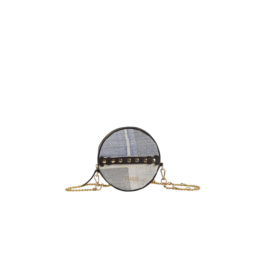 VYAKTI INDIA Halo jewelry piece with intricate design and silver finish, showcasing detailed craftsmanship on a plain background.