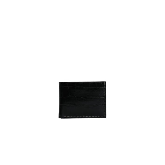 Veganluxe Lifestyle men's bi-fold wallet with sleek leather design and multiple card slots, showcasing a stylish and functional accessory.