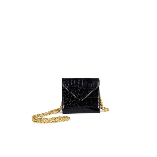 Veganluxe Lifestyle women's wallet made of lifafa material with a sleek design and compact size, perfect for everyday use.