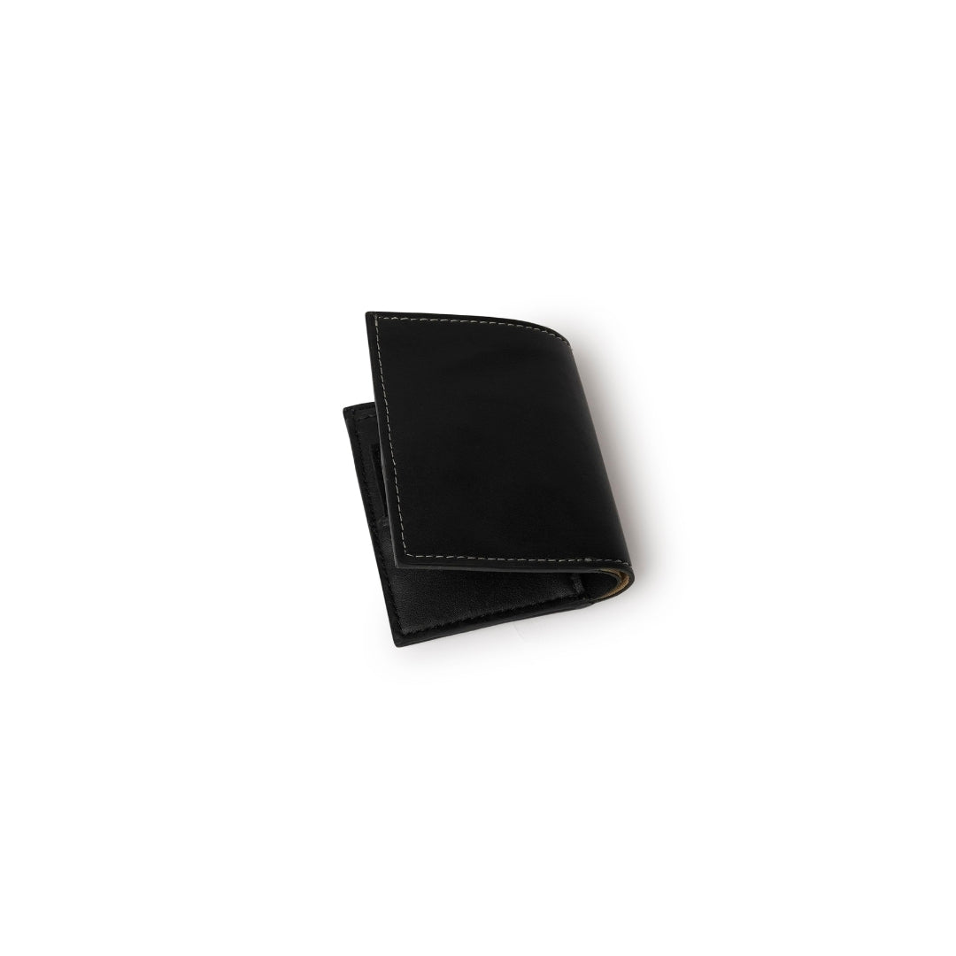 Veganluxe Lifestyle Private Limited men's vegan leather wallet, sleek design with multiple card slots and cash compartment.