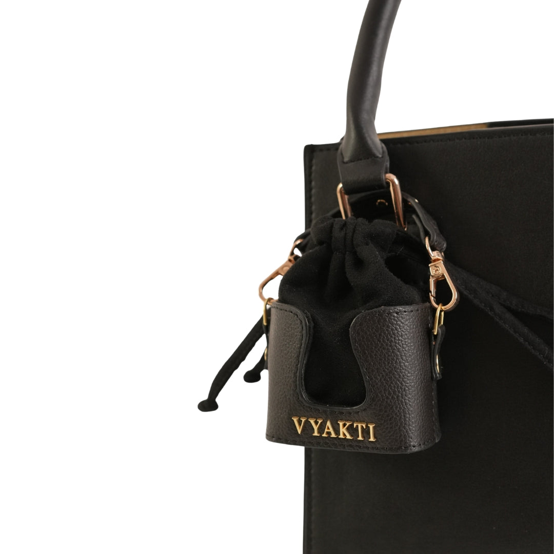 Mini Dorika jewelry piece by VYAKTI INDIA featuring intricate design and silver finish.