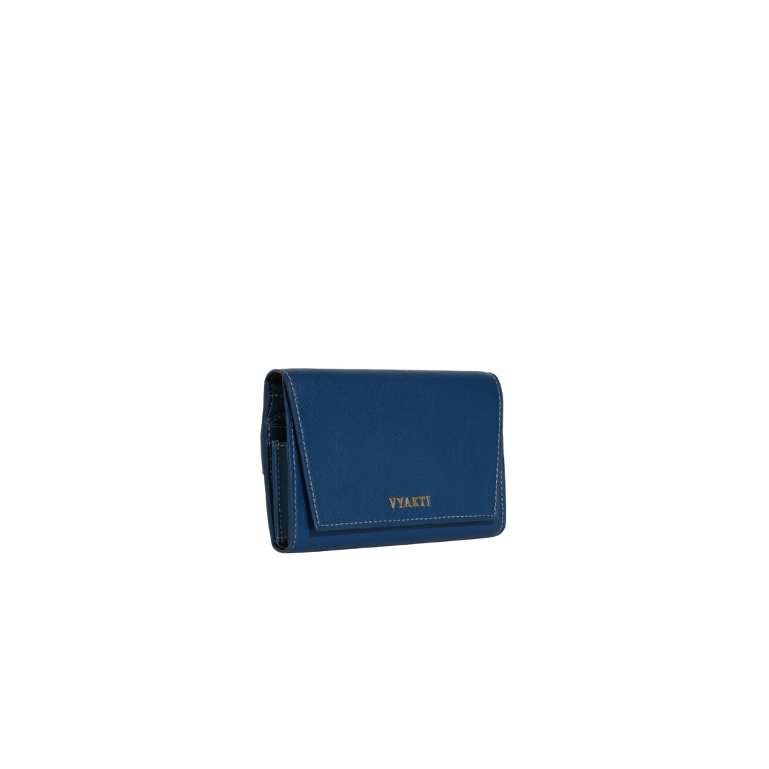Veganluxe Lifestyle Private Limited women's vegan wallet with multiple card slots and a sleek, minimalist design.