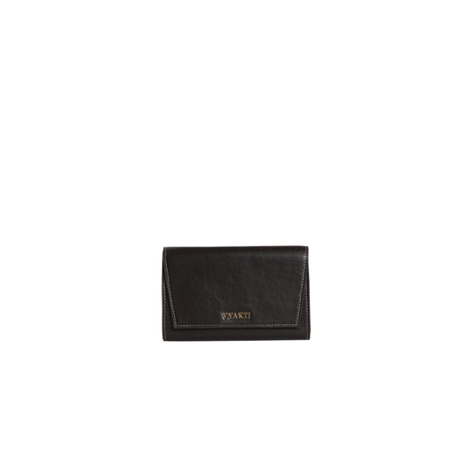 Veganluxe Lifestyle Private Limited women's vegan wallet, Pustika, with multiple card slots and a sleek, minimalist design.