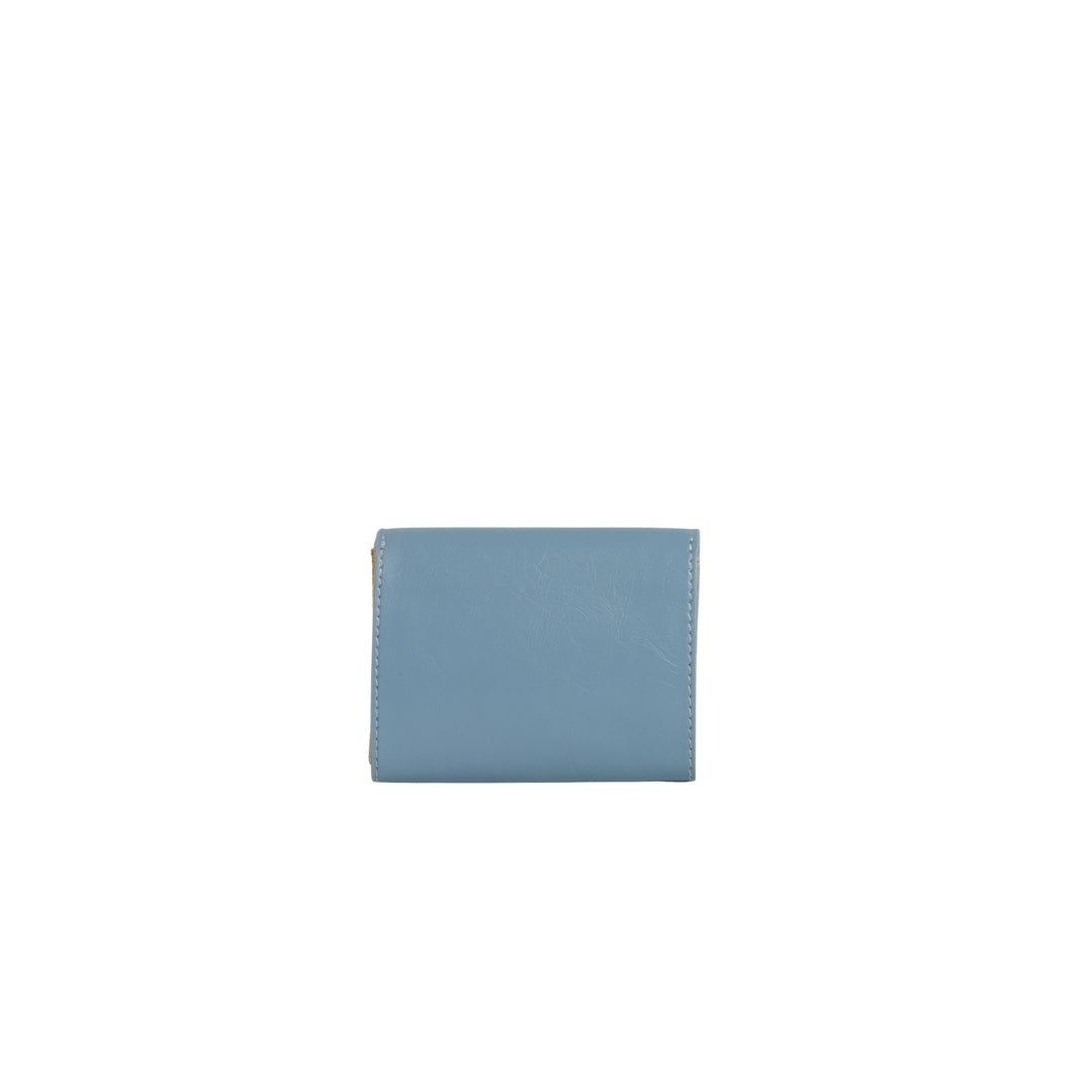 Veganluxe Lifestyle Private Limited men's Batua wallet with multiple card slots and a sleek black leather finish.