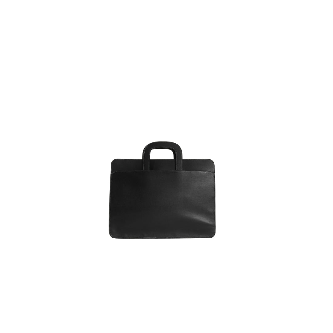 VYAKTI INDIA laptop briefcase bag with multiple compartments and sturdy handle, designed for professional use.