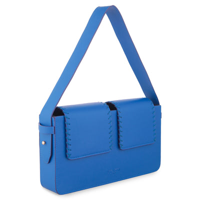 'बसता' - Basta Double Flap Shoulder Bag