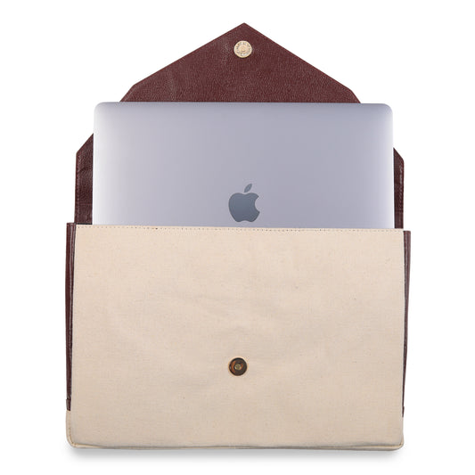 'संयुक्त' - Sayunkt Cotton Canvas Laptop sleeves (Banofi™)