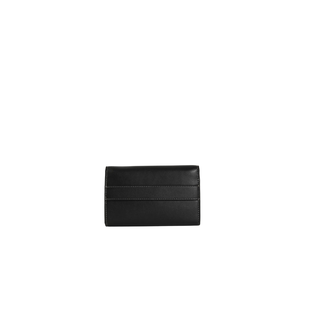 Veganluxe Lifestyle Private Limited women's vegan wallet with multiple card slots and a sleek, minimalist design.