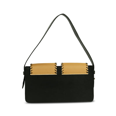 'बसता' - Basta Double Flap Shoulder Bag