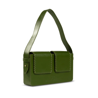 'बसता' - Basta Double Flap Shoulder Bag