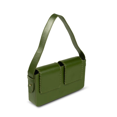 'बसता' - Basta Double Flap Shoulder Bag